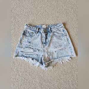 Day + Moon Denim Shorts